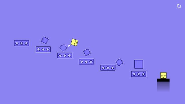 Horror Girl Puzzle - Minigame ''Jumping Yellow Box''