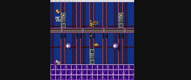 NES Черный плащ, прохождение уровня c Мариарти (Moliarty)