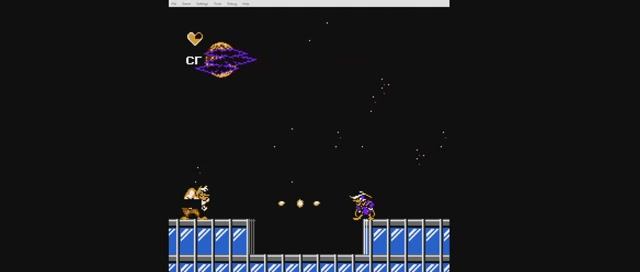 NES Черный плащ, прохождение уровня c Вольфдак (Wolfduck)