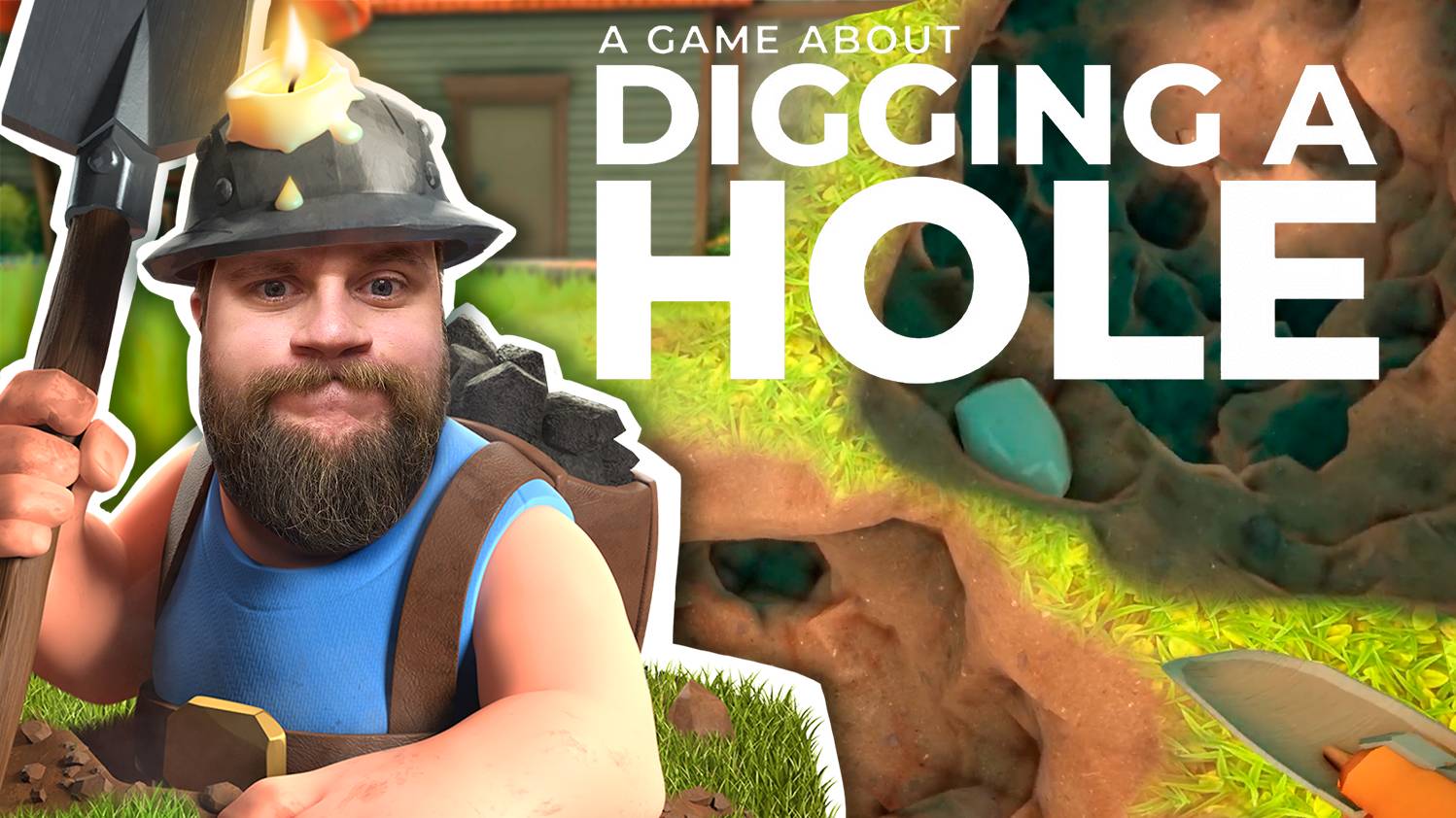 Как вам черная дыра на моем заднем дворе? // A GAME ABOUT DIGGING A HOLE #1