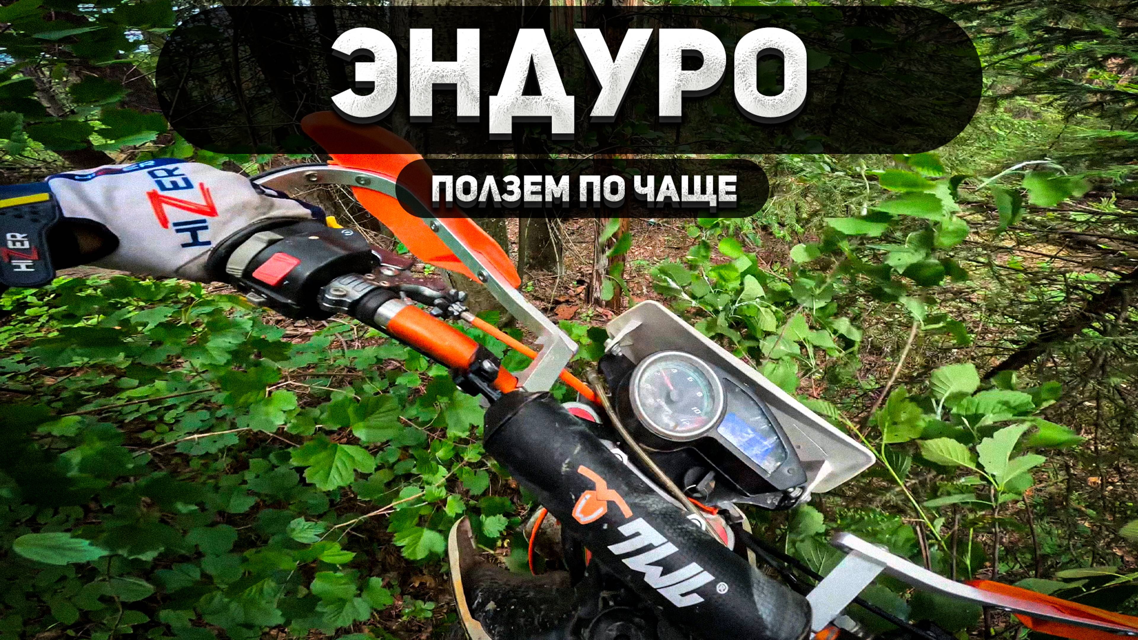 Эндуро: Продираясь сквозь дебри!