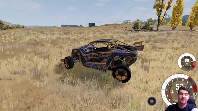 ХЕРАЧУ НА ДАЧУ! ЗА СКОЛЬКО Я ПРОЕДУ НА ЭТОМ БАГГИ? BEAMNG Drive