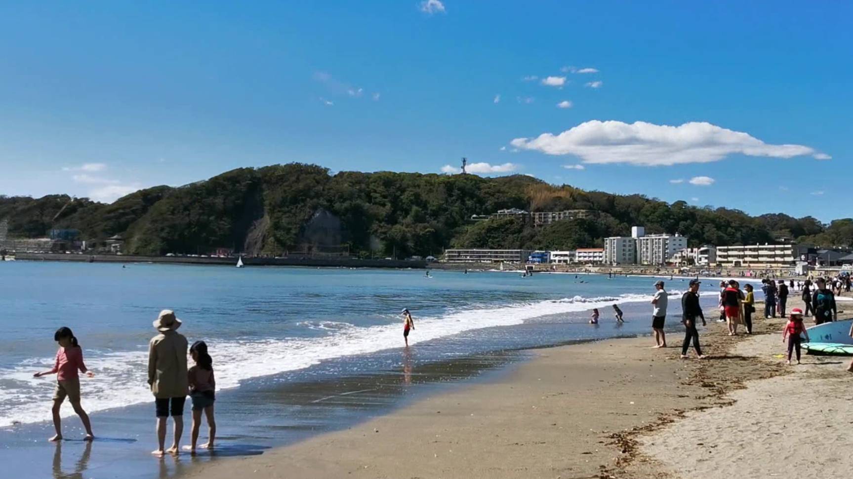 Япония. На пляжах Токио.