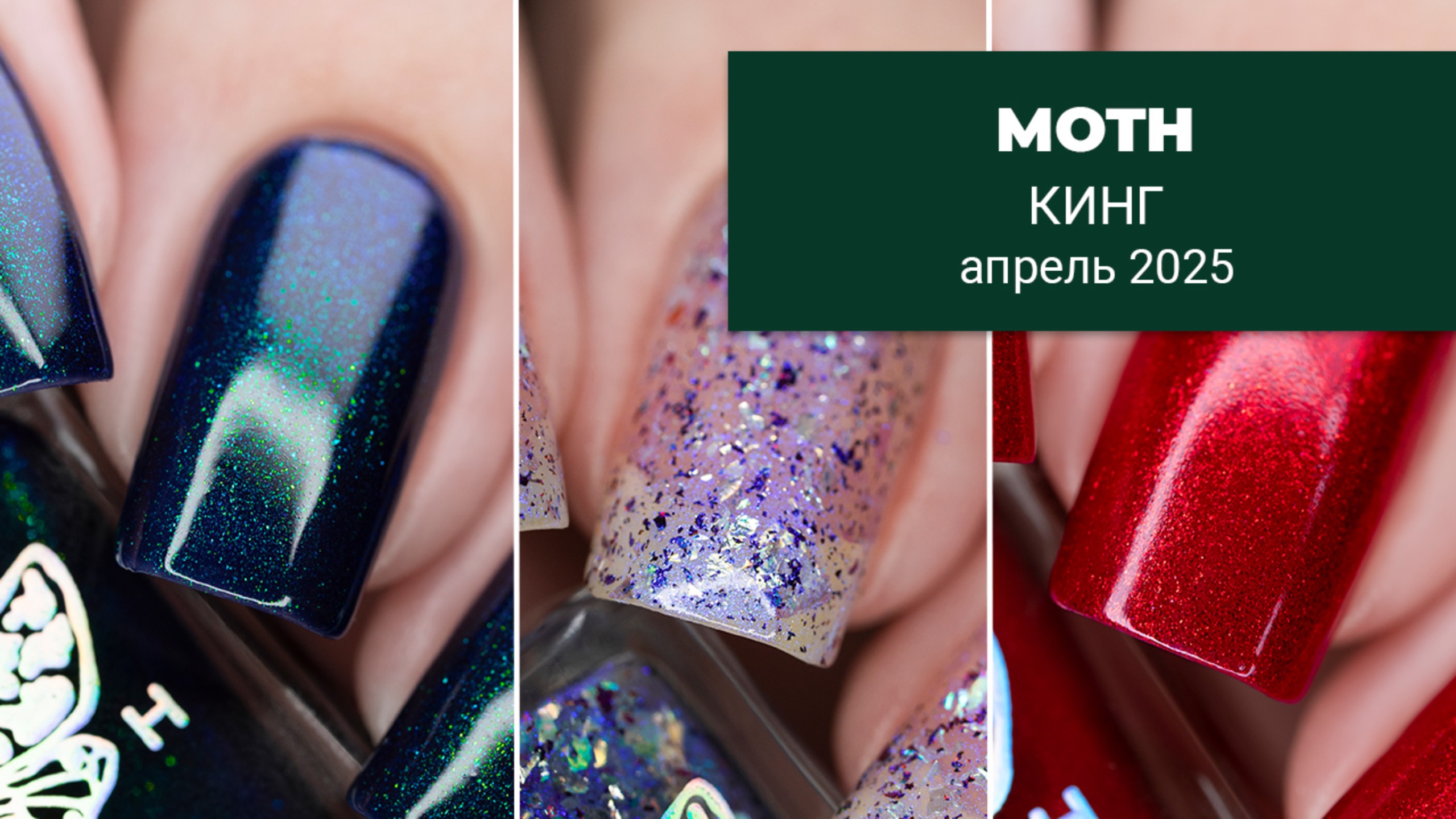 MOTH апрель 2025 || Стивен Кинг. Коллекция обычных лаков для ногтей