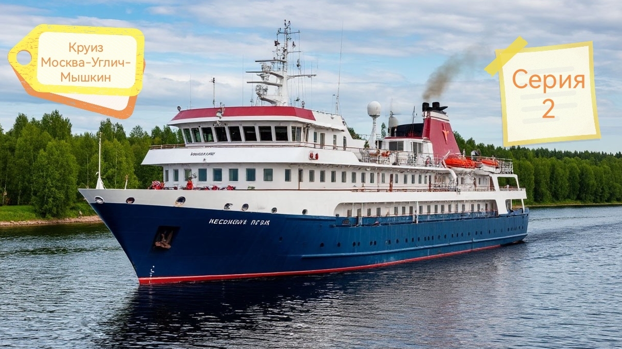 Круиз Москва-Углич-Мышкин. 2 серия.