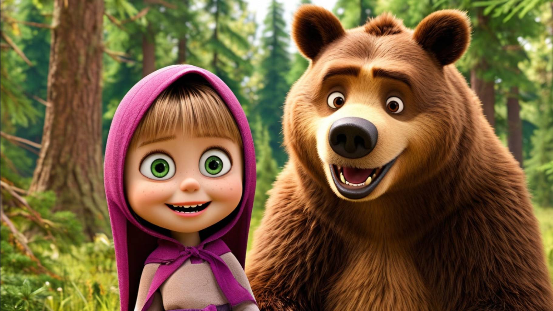 РУССКАЯ НАРОДНАЯ СКАЗКА. МАША и МЕДВЕДЬ. Я СКАЗКА. ДЕТСКИЕ СКАЗКИ. СКАЗКИ ДЛЯ ДЕТЕЙ. СПОКОЙНОЙ НОЧИ