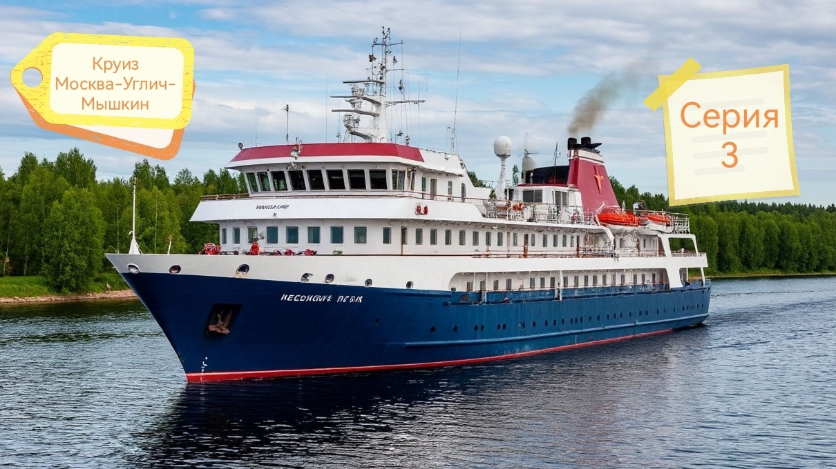 Круиз Москва-Углич-Мышкин. 3 серия.