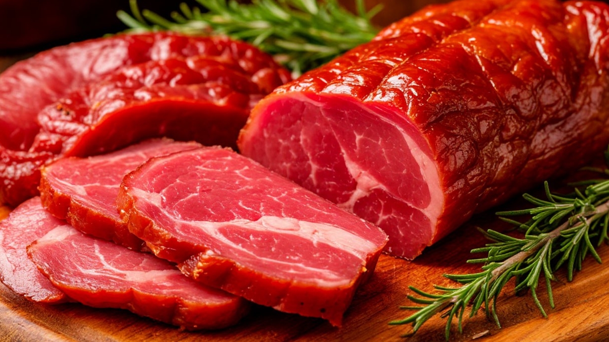 Коптим мясо методом рапид.