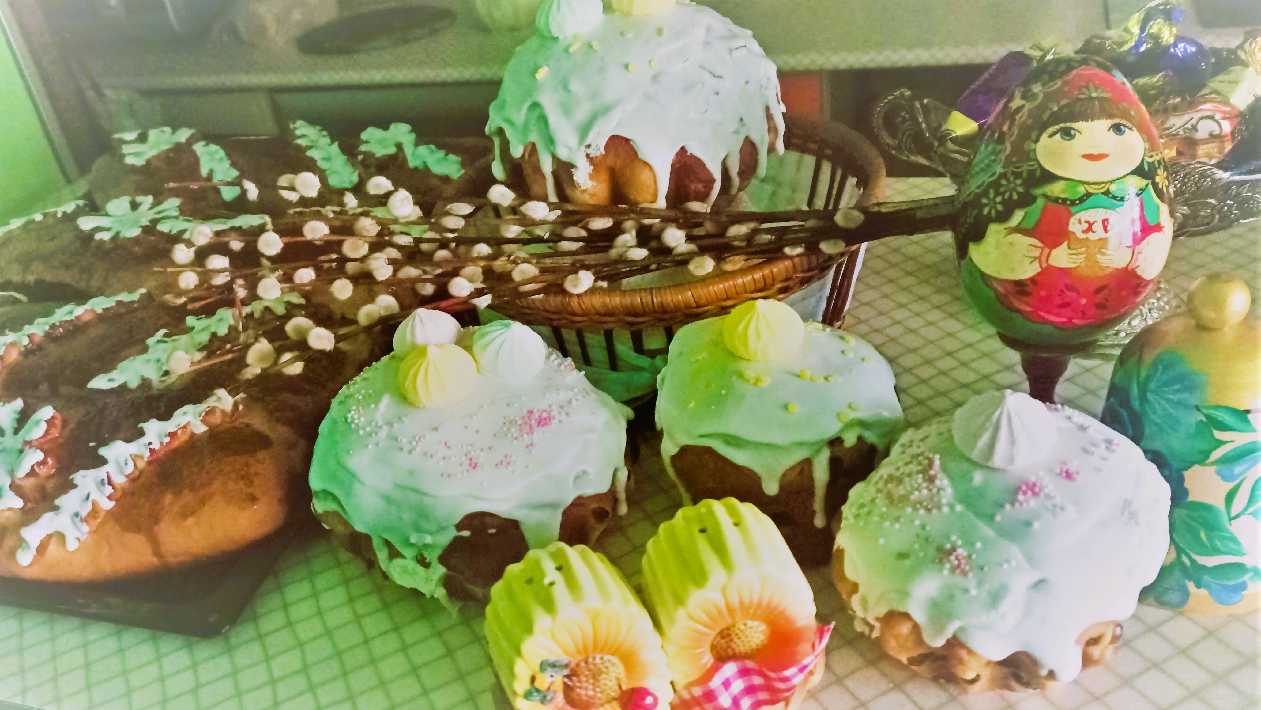 Кулич " Воздушный".Тесто для Куличей и Рулетов.