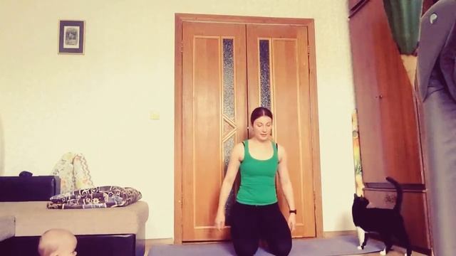 Спорт с малышом тренировка №4