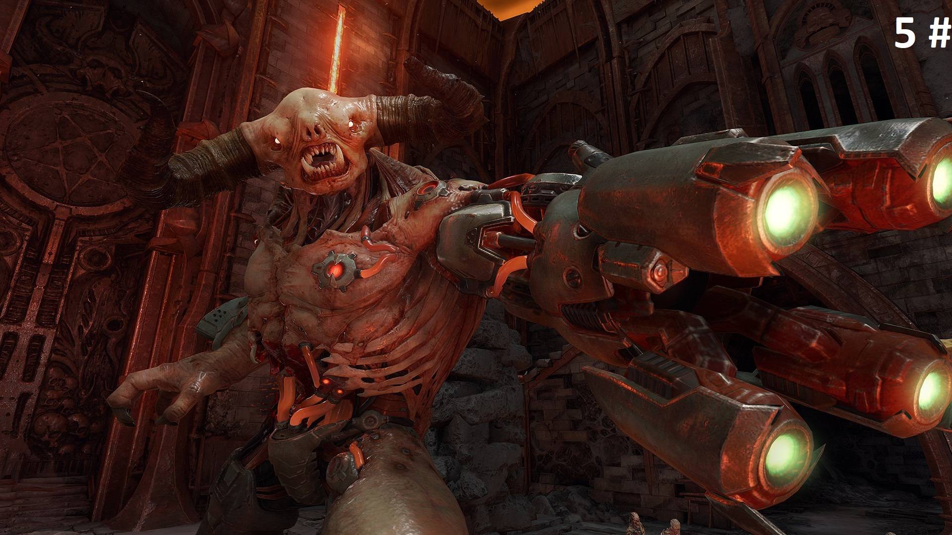 Прохождение DOOM Eternal 5 # (Самуэль Хайдэн найден)