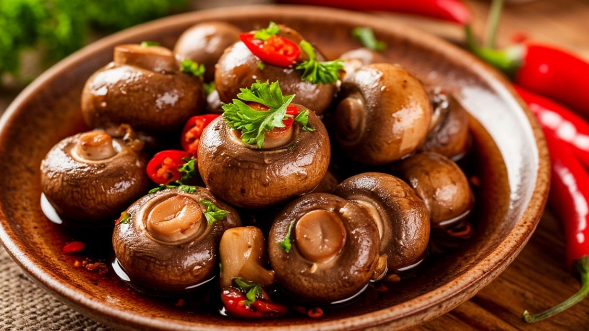 Грибочки острые.