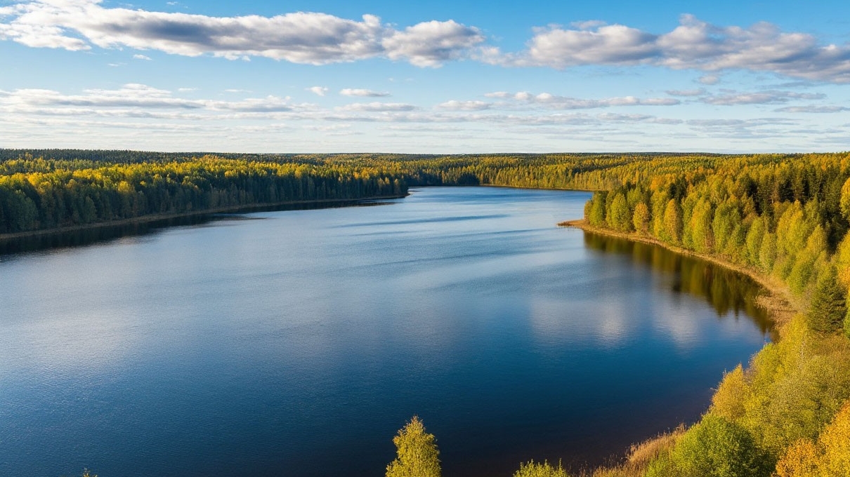 Поездка на Можайское водохранилище.