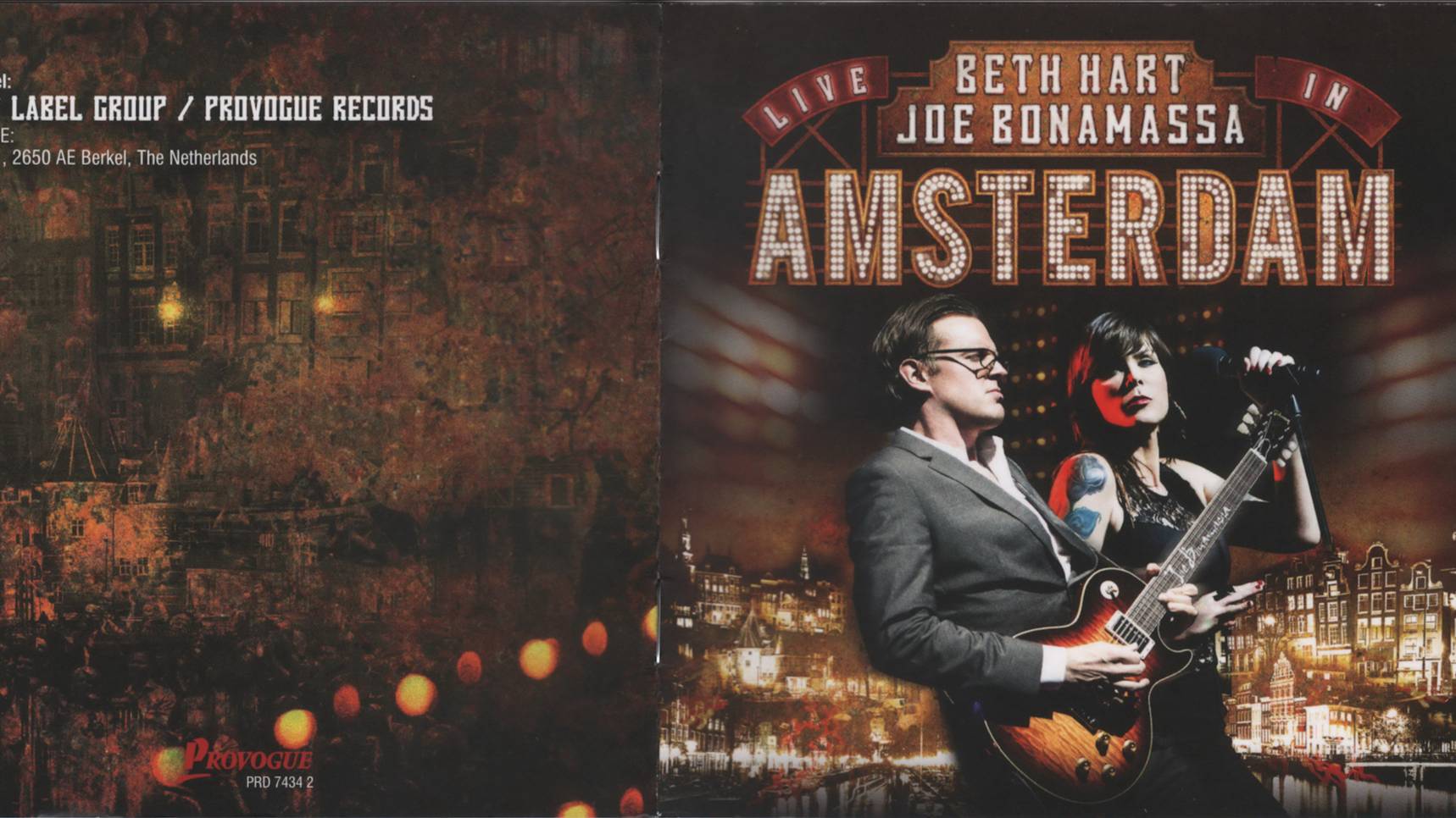 Beth Hart & Joe Bonamassa - Live in Amsterdam (2014)