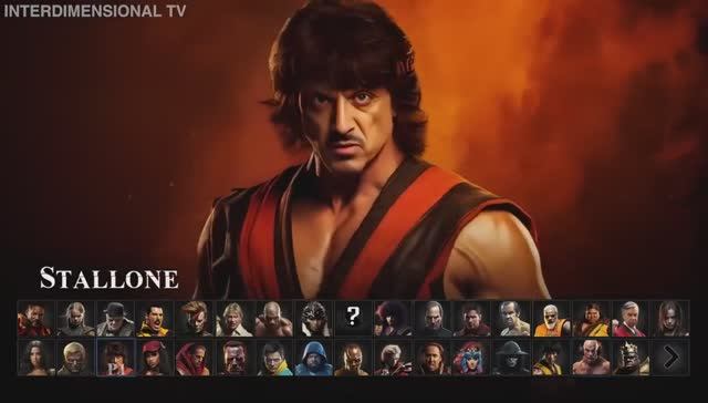 Знаменитости в Мортал Комбат. Selebrity in Mortal Kombat