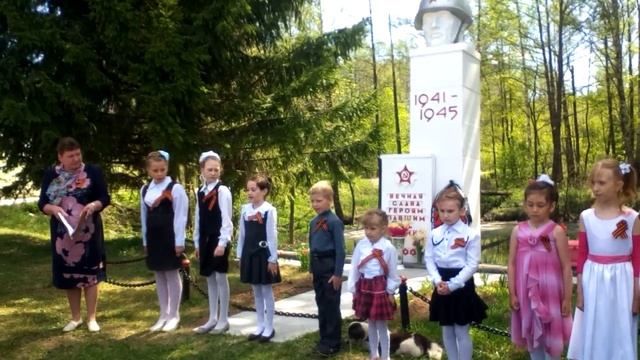 Празднование Дня Победы в деревне Маловская (9 мая 2016 года) (автор видео Любовь Киселева) 3 часть