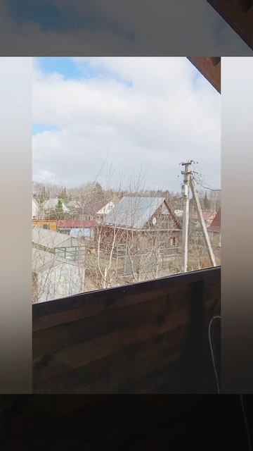 Мягкие окна на балконе 🏡