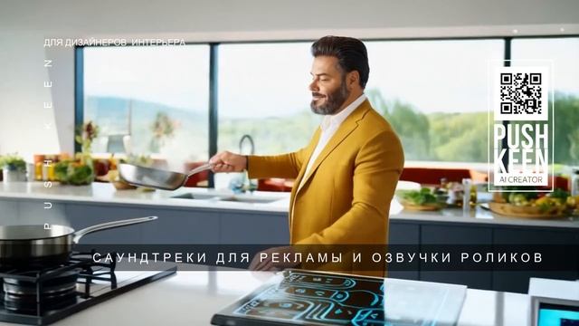 Рекламный аудиоролик для дизайнеров интерьера от Push Keen