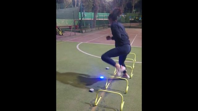 ОФП с BlazePod - укрепление ног, скорость реакции