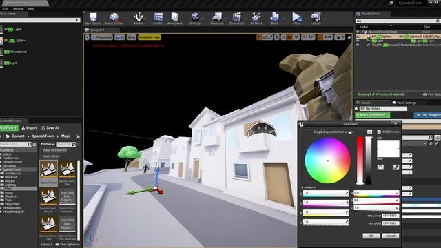 02 - Procedural Sky Setup - Unreal 4