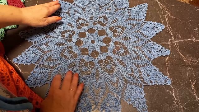 06-04-2025. мои вязанные салфетки,когда училась вязать крючком 🧶