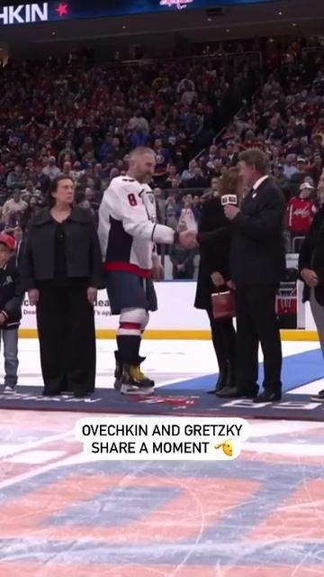 Wayne Gretzky Passes The Torch To Alex Ovechkin
