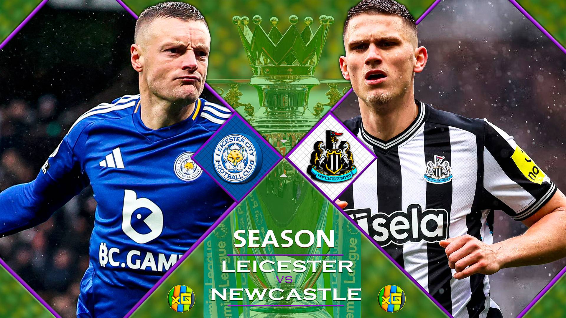 Лестер Сити - Ньюкасл | 07.04.2025 | Футбол |Чемпионат Англии | Прямая трансляция |xG