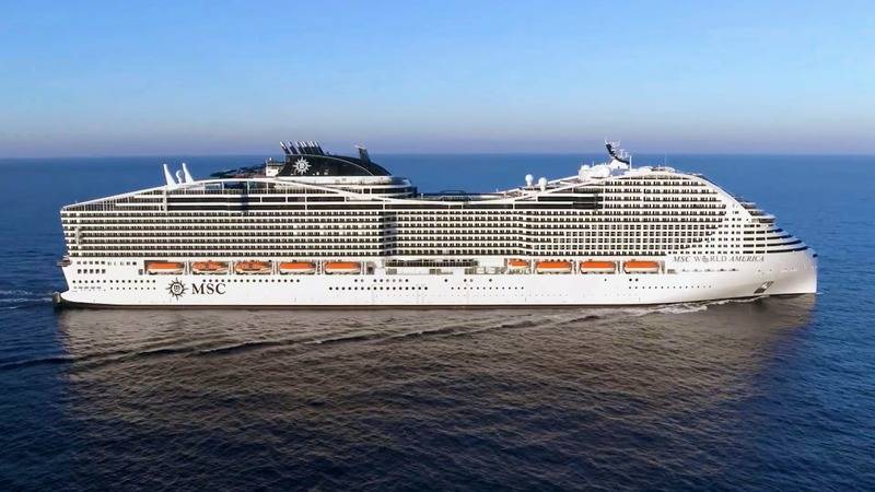 ЛаВояж. Обзор лайнера MSC World America. Бронирование на 2025 - 2026.