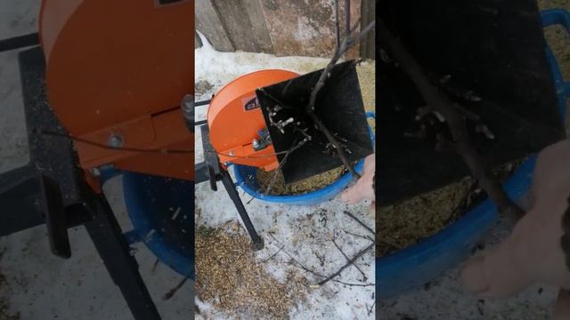 Веткоизмельчитель для домашнего хозяйства нужная вещь