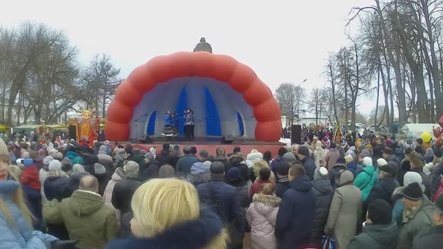 Русская плясовая на Масленицу!