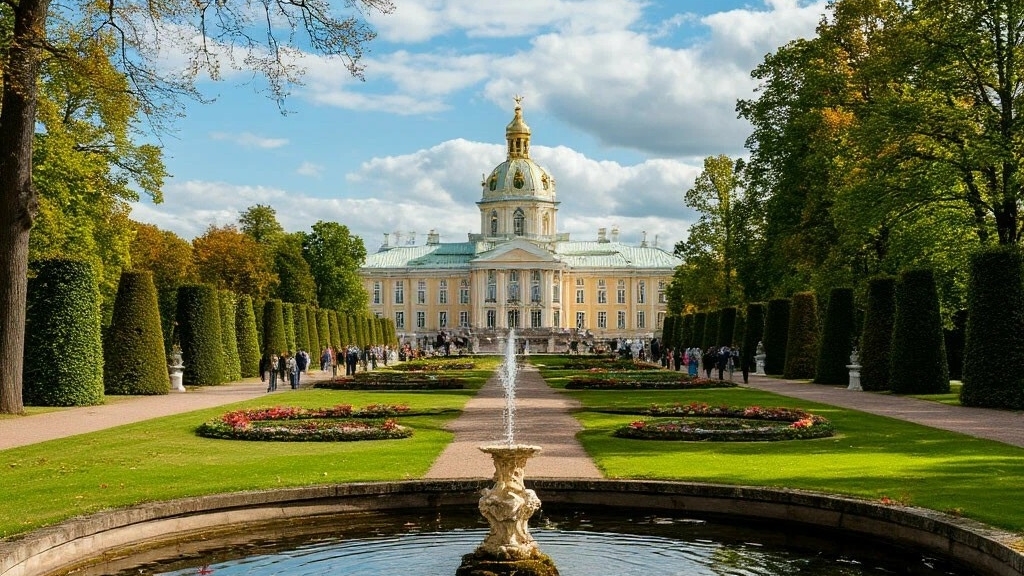 Прогулка по Петергофу.