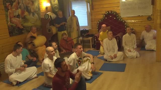 Абхишека, Гаурапурнима,Вологда 2016.