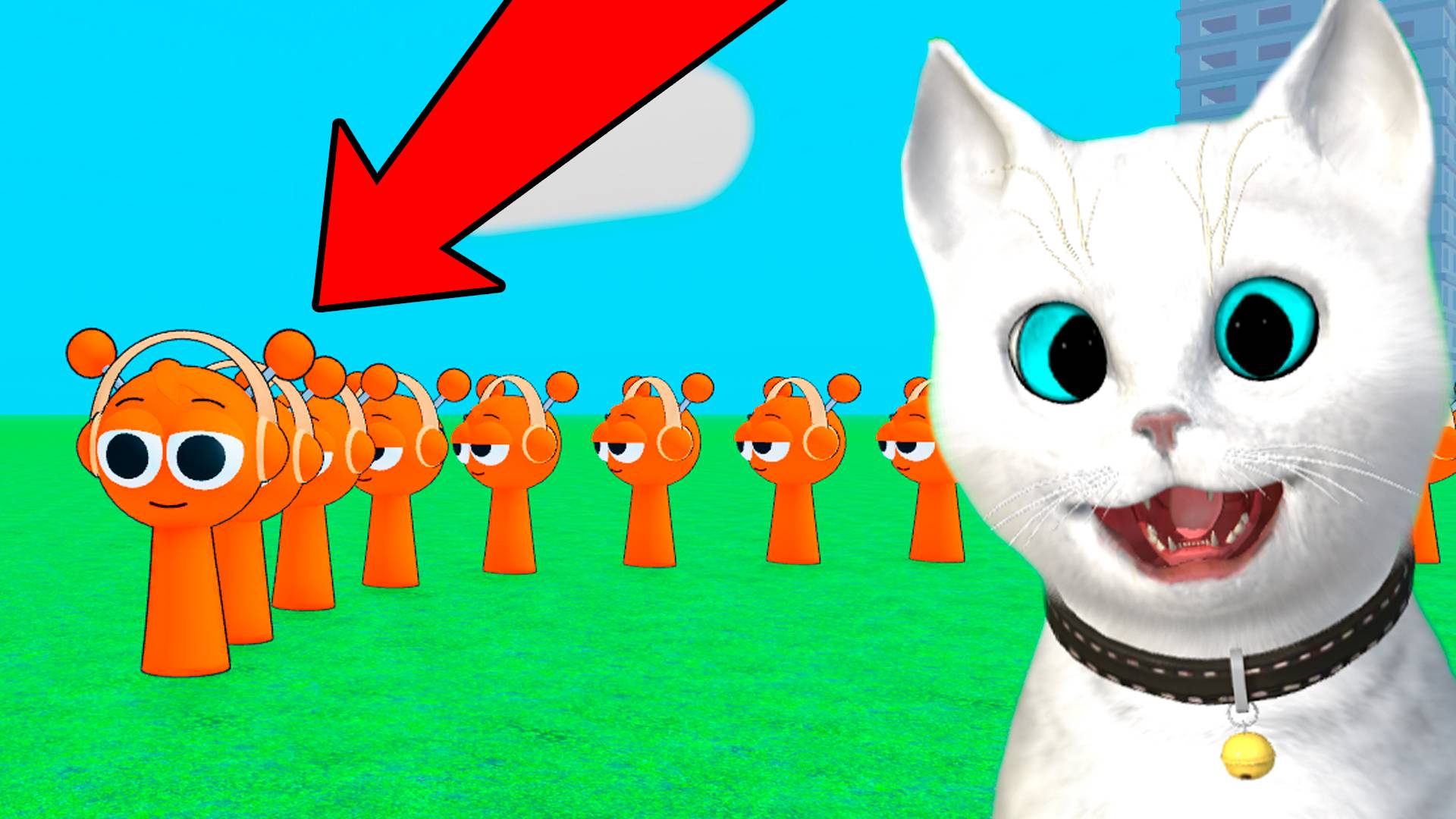 РОБЛОКС, но Я СОЗДАЛ АРМИЮ КЛОНОВ СПРУНКИ в ROBLOX КОТЁНОК КРОНОС