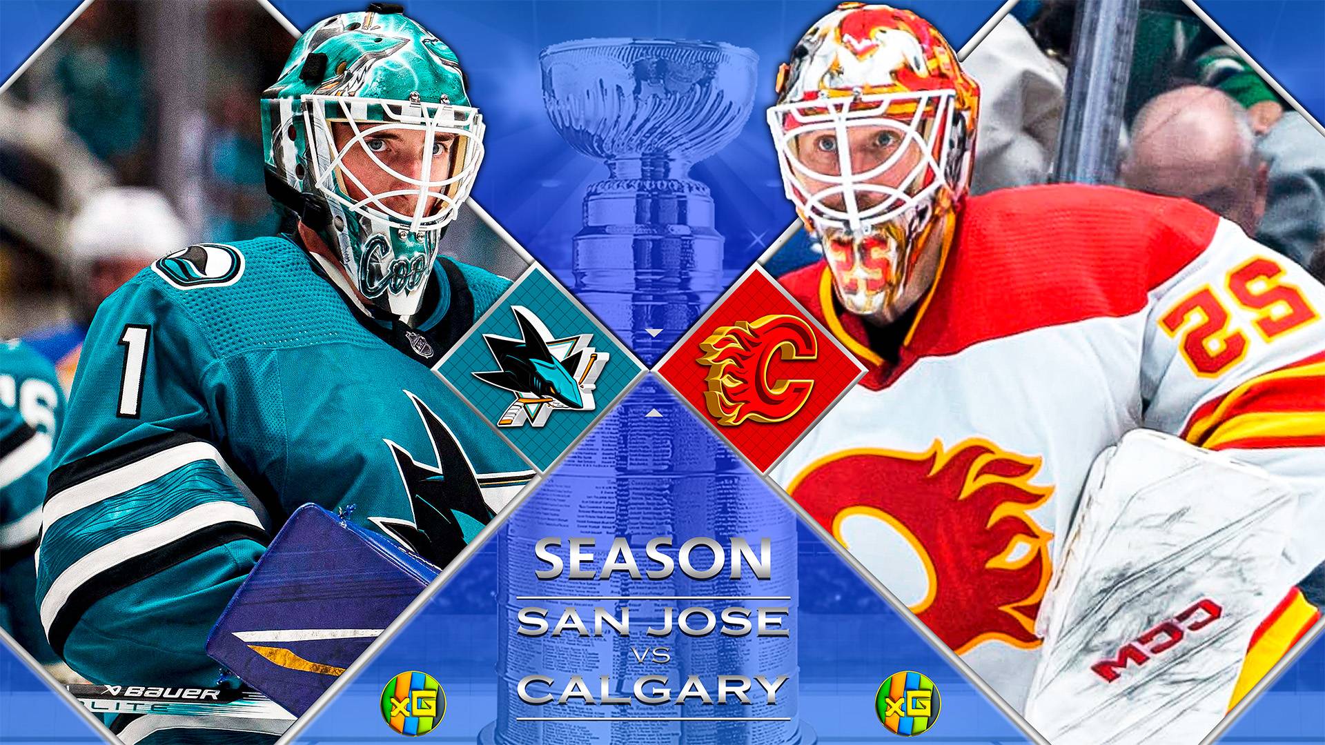 Сан‑Хосе - Калгари | 08.04.2025 | Хоккей | НХЛ | Прямая трансляция | xG
