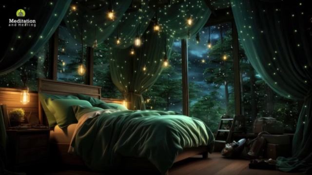Медитативная музыка для сна,  от лишних мыслей, стресса и беспокойства.