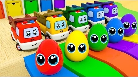 Колесо скорой помощи 🚑 Мультяшные машинки | Малышка Акула поет песенку | Детские стишки и песенки