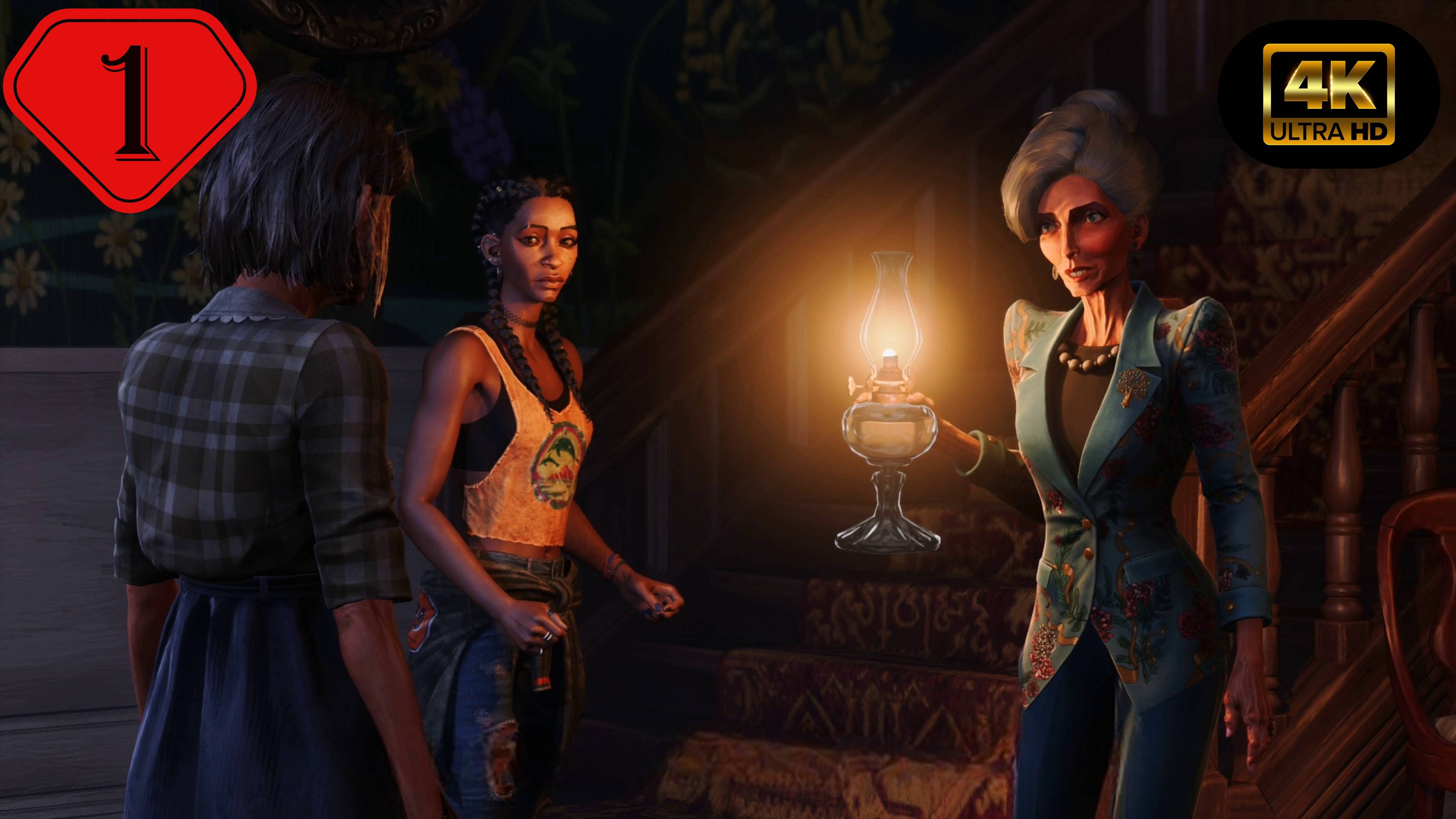 Ночь наводнения.Прохождение South of Midnight(4K).На Русском.#Часть1.