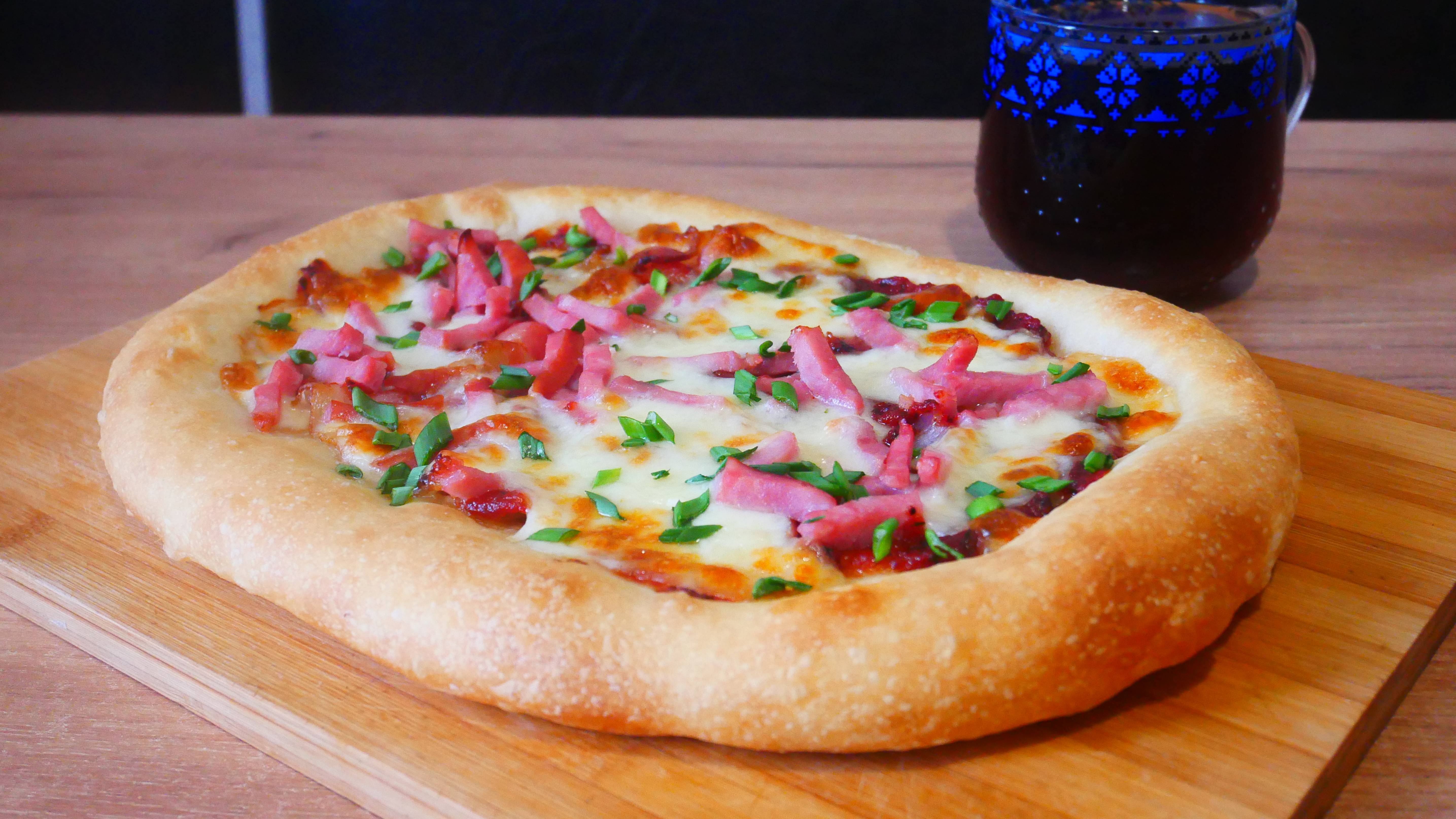 Вкус, Который Запомнишь Навсегда! Римская Пицца с Беконом на Ночном Тесте -Обязательно попробуйте!