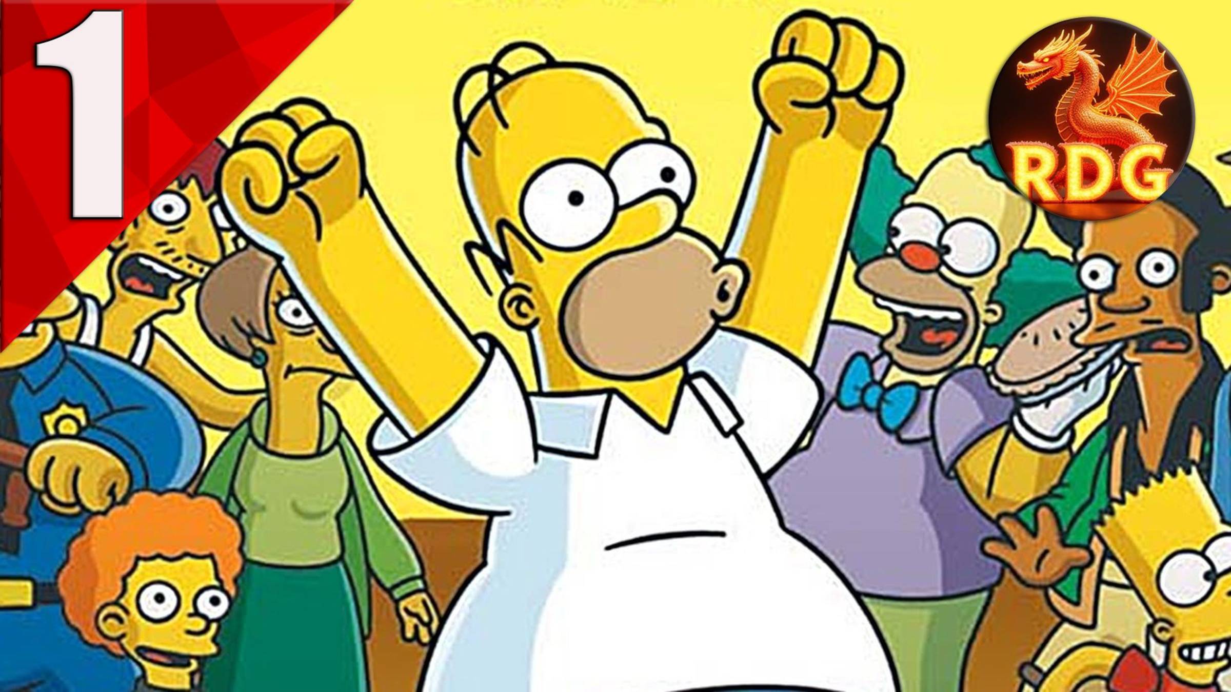 The Simpsons Game PSP Прохождение #1