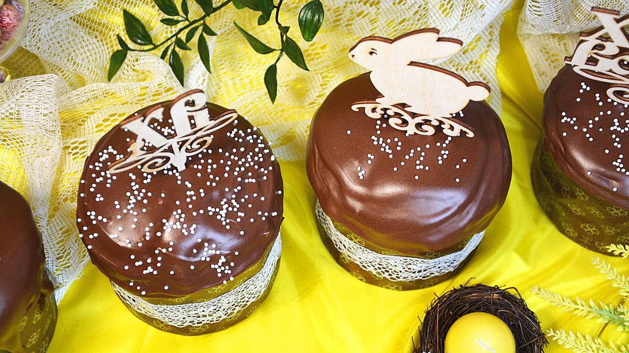 🍫 Идеальная шоколадная глазурь за 2 минуты — не липнет, быстро сохнет! Для куличей и любой выпечки✨