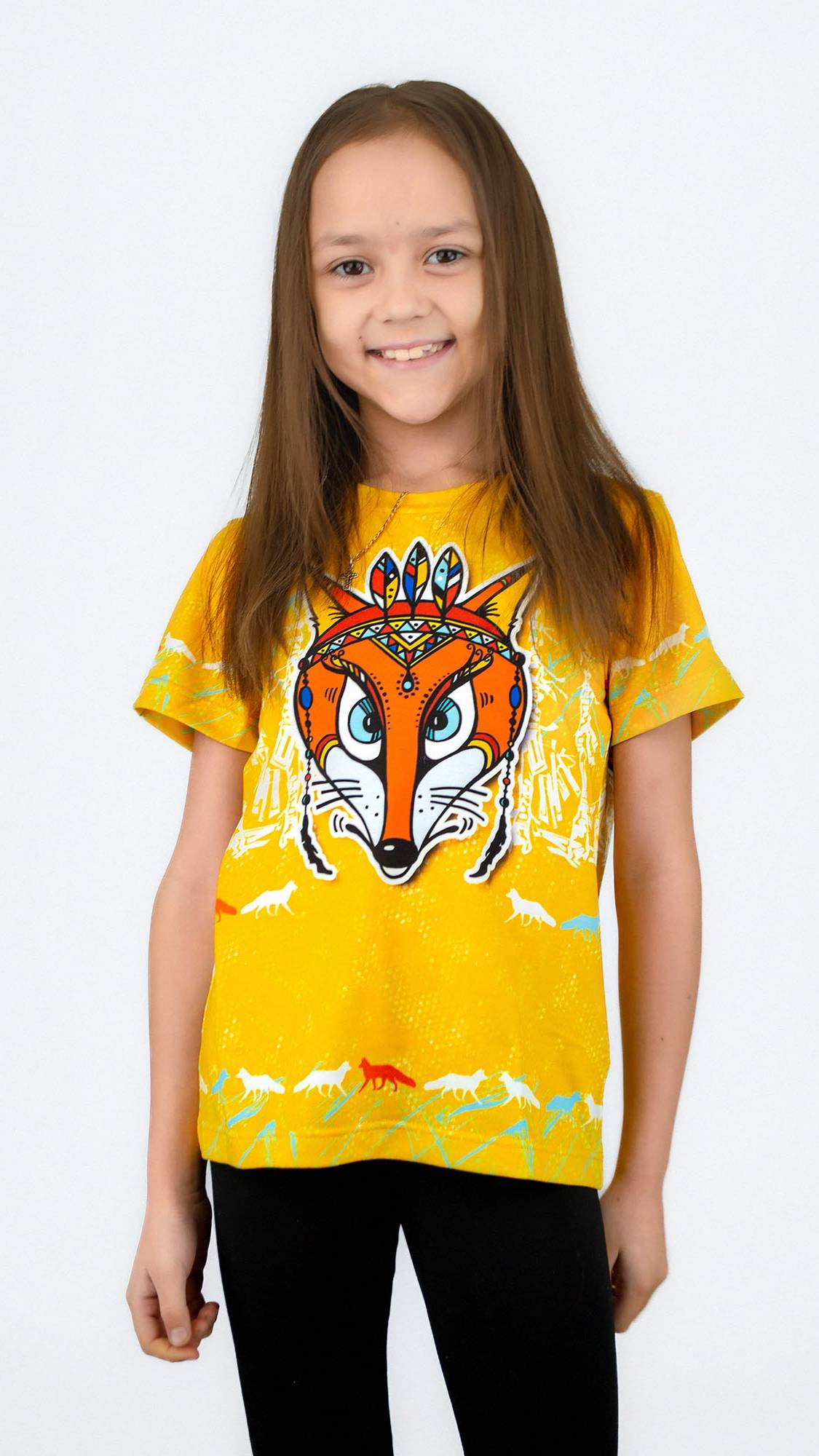 Футболка детская ПАТРИКЕЕВНА (желтая)