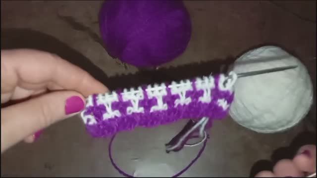 Мастер класс. Интересный узор спицами