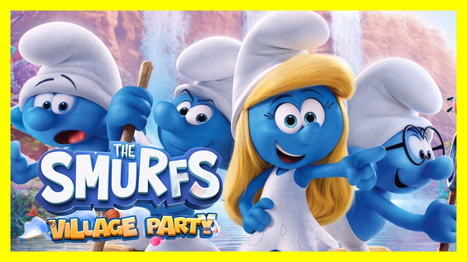 The Smurfs - Village Party | мини игры #3 | Белка, Monster и Перчик