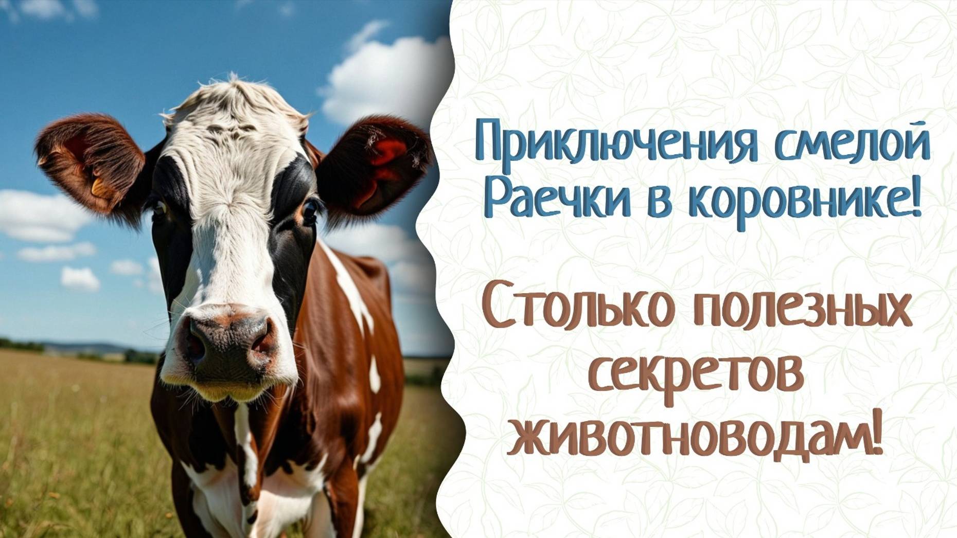 Раечка в деревне, где нет вай фая, но есть эко, био. Биодарин и Ветоспорин для здоровья телят!