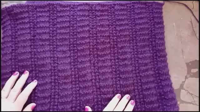 Мастер класс. Простой узор спицами для кардиганов и не только