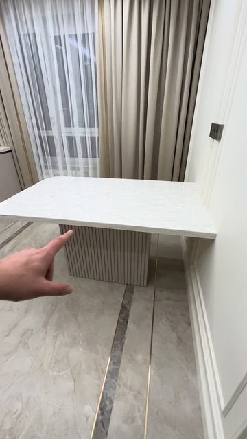 Это не стол, это шедевр | Как мы сделали удивительный стол из стены в ЖК Домашний