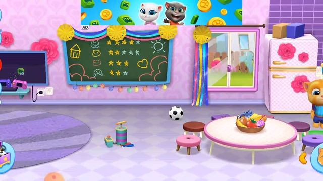 Мой говорящий Том интерьер дома