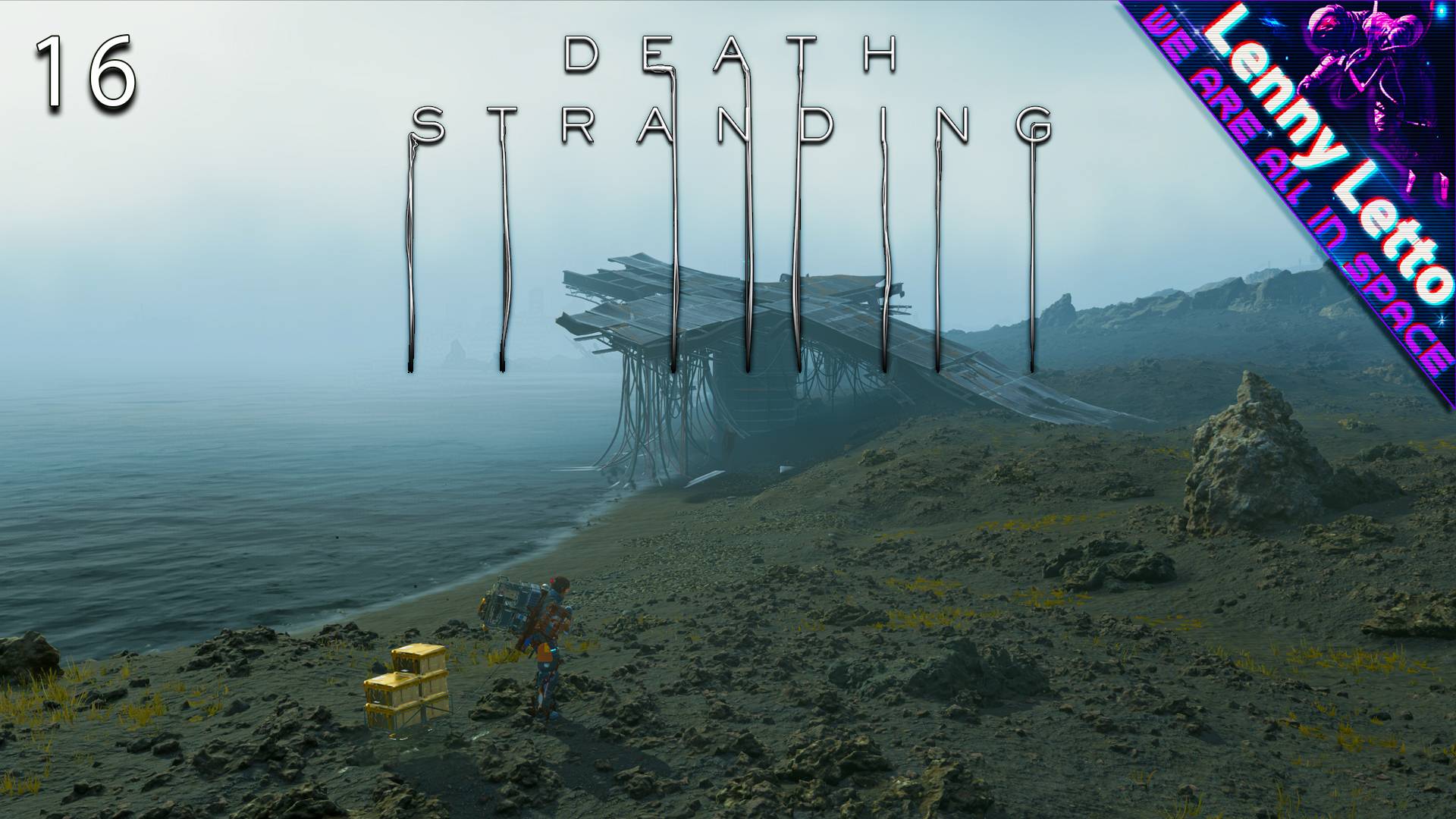 Death Stranding | Полное прохождение. Часть 16 | Все чипы из Cyberpunk 2077