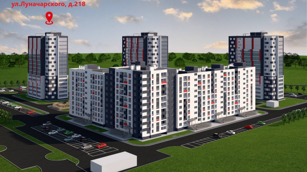 ЖК "Волгоречье", 3 очередь. "СЗ СК "Холдинг НН" || г. Бор, ул. Луначарского, д. 218 || Апрель 2025