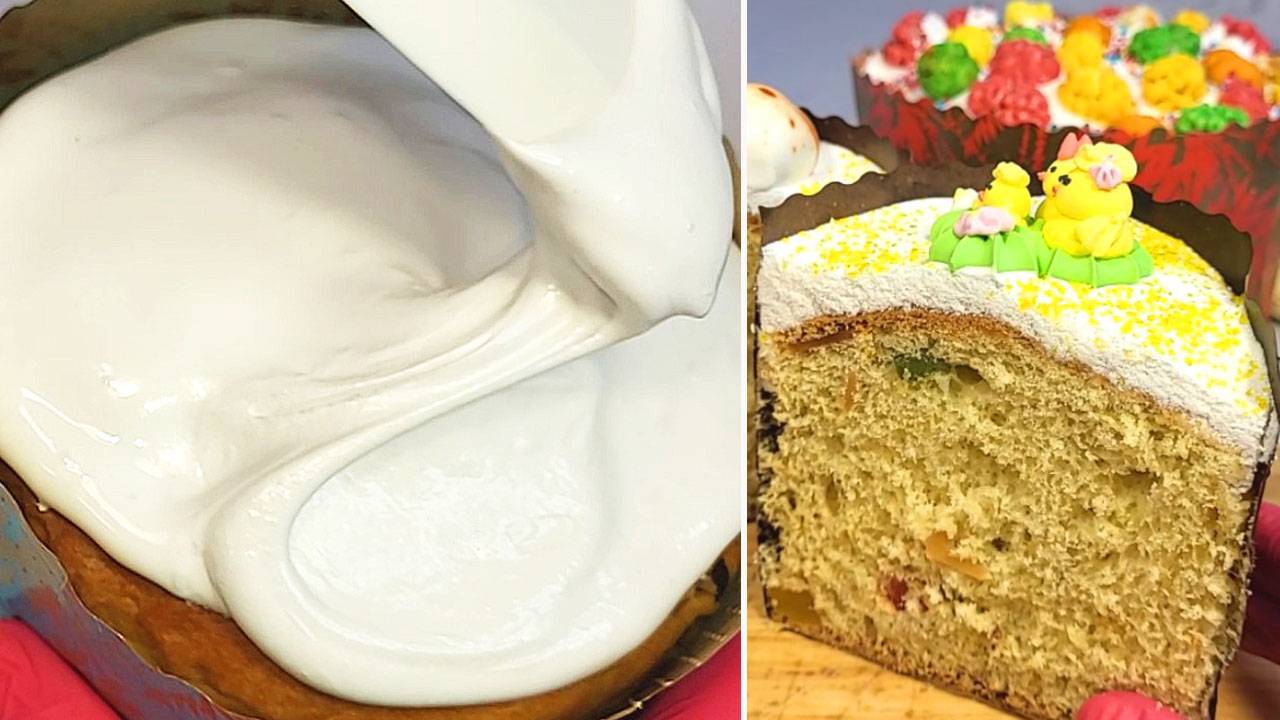 ✨ Идеальная глазурь БЕЗ ЯИЦ за 10 минут! Не крошится, не липнет, быстро сохнет! Глазурь для куличей✨